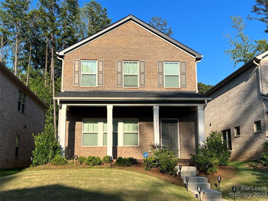 Located in desirable down town Mint Hill, walk to restaurants and shops.  This great property has open concept Living/Dining/Kitchen area on the main level.  There are 4 bedrooms on the upper level each with it's own walk-in closet so plenty of storage space.  In addition, there is a loft/niche area as well as Laundry Room (washer and dryer included).