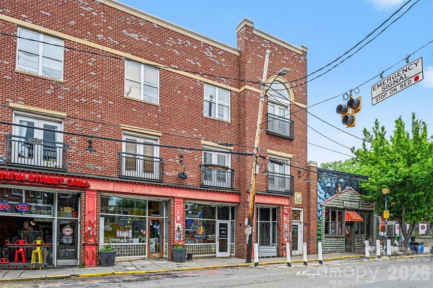 Welcome to the heart of NoDa, where historic character meets modern loft living. This stylish second-floor unit inside a classic 1925 brick building blends industrial charm with contemporary comfort, offering soaring ceilings, exposed ductwork, warm wood floors, and an open, airy layout that feels both inviting and unique. Natural light fills the living space, while the kitchen seamlessly connects for easy entertaining. Upstairs, the lofted bedroom creates a true retreat with a sense of space and privacy.
Set within vibrant NoDa, this location is hard to beat. Step outside and find yourself surrounded by some of Charlotte’s most popular restaurants, breweries, coffee shops, and galleries, all just moments away. Enjoy live music, local art walks, and a dynamic nightlife scene right in your neighborhood, or take advantage of nearby parks and greenways for a more relaxed pace. With easy access to Uptown and the light rail, commuting and exploring the city couldn’t be more convenient.
This is an opportunity to own a distinctive loft in one of Charlotte’s most sought-after neighborhoods, where culture, creativity, and community come together.