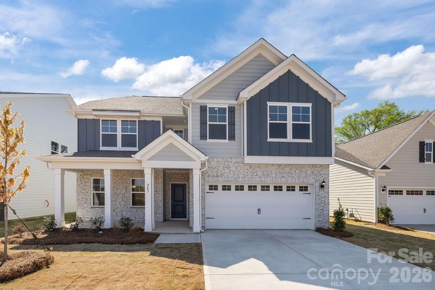 Welcome Home! Built by the 2025 National Builder of the year. Brand new community in the up and coming area of York, SC. McFarland Estates offers thoughtfully and beautifully crafted floor plans that include James Hardie Color Plus Siding with designer accents and extensive brick or stone front elevations. This unique community is nestled in a serene location that is conveniently located to shopping and dining. Just a 5 minute drive to historic downtown York. Charlotte is conveniently a 30 minute drive away.  You'll enjoy our pool and cabana on those hot summer days!