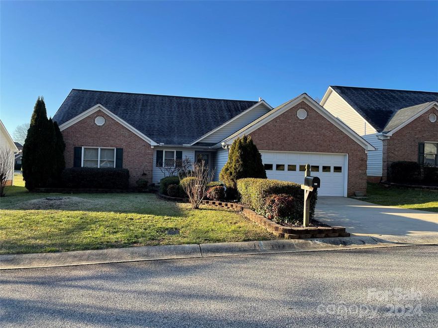 Located on a great lot this 2-bedroom home is ready for you. You will have no worries with the newly installed heating and air system that includes a three-year warranty. Roof was replaced in 2012 with architectural shingles. There is a lovely, screened porch for outside enjoyment without the bugs. Great location in Hidden Creek.