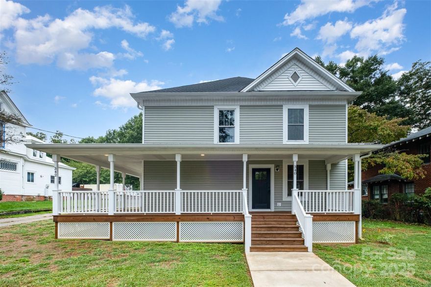 Wonderful, like-new home just minutes from downtown Mooresville! This spacious, move-in ready gem offers the perfect blend of modern comfort and historic neighborhood charm. Prize location.  Imagine strolling to shops, dining, and entertainment—no car required! Inside, you’ll find generously sized bedrooms and plenty of room for everyone to spread out. Lots of potential with this home, including primary on main, secondary living space and space for detached garage in back. Surrounded by other lovely homes in this established community, this is truly a place you’ll love calling home.