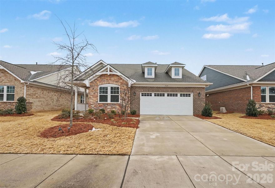 Fall in love with easy, elegant living in this stunning ranch nestled in a sought-after Mint Hill community! Just minutes from I-485, Veteran’s Memorial Park, and downtown shopping and yummy dining spots. This home offers the perfect blend of convenience and charm. An abundance of natural light pours into the open, airy floor plan. Highlighting a gourmet kitchen, that will bring out your inner chef, made for entertaining and gathering. Cozy up by the fireplace to watch a good movie or relax on the screened in porch listening to the sounds of nature — your new favorite spot to unwind. The spacious primary suite feels like a private retreat with a tray ceiling, oversized walk-in closet, and spa-style shower. Wonderful secondary room that is perfect for when out of town guests come for a visit. The split floor plan gives them additional privacy. Welcome home!