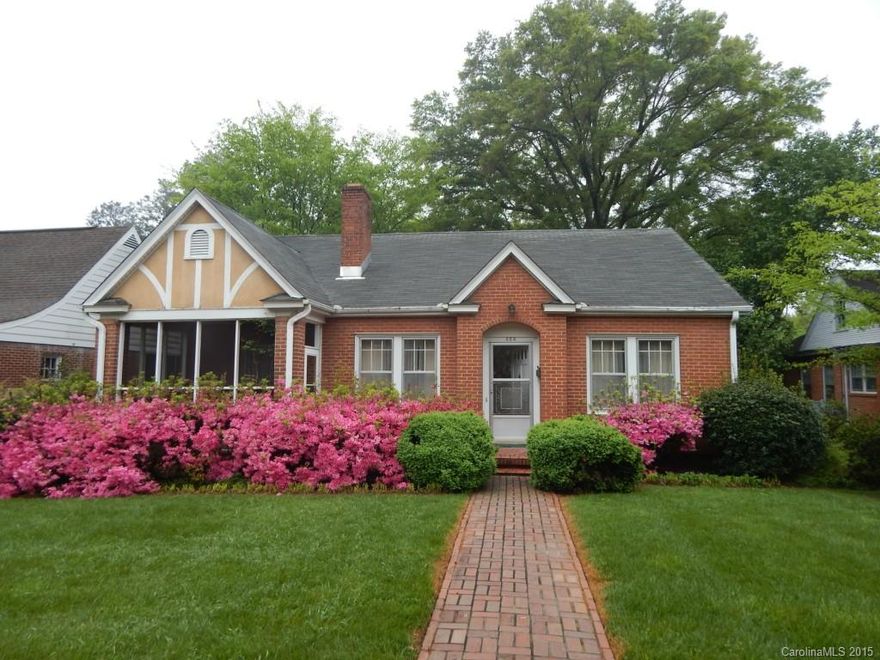 This historic home has tons of charm and character.  Enjoy the screened porch, large fenced back yard, and updated kitchen.  The unfinished basement provides tons of great space.  Walking distance to the new Fountain Park in Old Town Rock Hill!