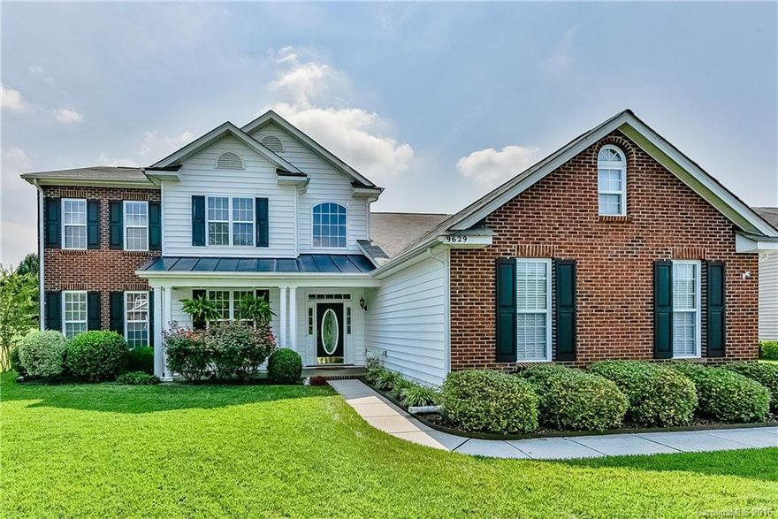 Impeccable Home On Cul-de-Sac in Sought After Marvin Ridge Schools. Unique Architectural Designs Throughout Home. Walk In Pantry, Great Storage. Formal Living & Dining Room w/ Tray Ceiling. Great Room w/FP. Beautiful Granite Kitchen w/ Gas Cook Stove & Open Breakfast Area. Master Suite Down & 2nd Master Up. 4 Add'l Beds & 1 Add'l Baths Up.  Sun Room For Morning Coffee. Piped In Natural Gas for Grill.  Full Patio & Perfectly Manicured Lawn. Looks Like New & Feels Like the Perfect Home For Family.