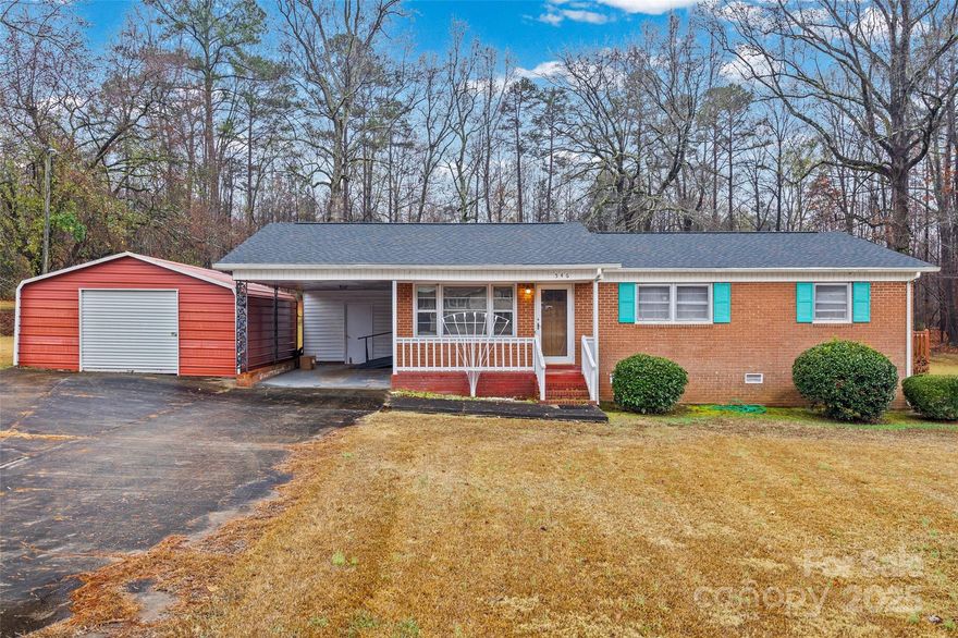 Step into this 3-bedroom, 1-bath ranch-style home, perfectly set on a spacious lot with room to stretch out and enjoy the outdoors. This one-story layout offers easy living, complete with a covered carport for everyday convenience. The large backyard is a true highlight, ideal for gardening, play, gatherings, or creating your own outdoor retreat. The storage units provide plenty of space for tools, hobbies, or seasonal items.
Inside, you’ll find a floor plan with great potential, and the cozy simplicity that makes a house feel like home. Whether you're dreaming of your first home or your next investment, this property offers a wonderful opportunity in a classic, comfortable setting. Schedule your showing today and imagine the possibilities! The home has no appliances.