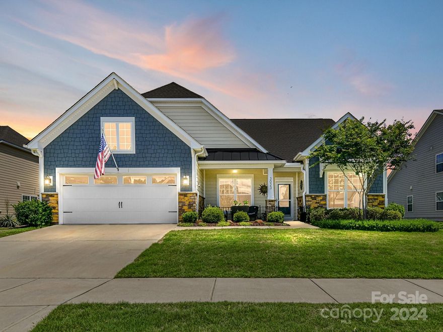 Exquisite Hm w/Custom Upgrades you LOVE!: LARGER Baseboard Moldings! Crown Moldings! FRAMED WINDOWS & DOOR FRAMES! WIDE PLANK Hdwds! Custom SHADES! Gourmet Kit includes WHITE CABINETS, DOUBLE OVENS & GAS COOKTOP! GRANITE in Kit, Laundry & ALL Baths! Hard to Find "Fairview" Floorplan w/Summit Options. Lrg Office w/French Drs currently-Art Studio. Oversized Dining Rm/Living Rm! Cheerful Breakfast Rm! AMAZING KIT boasts of Center Island PLUS Bar Counter. Roll-out Drawers, Pantry w/Built-ins & Solid Shelving! New Microwave! Open Concept-Large Great Rm w/Custom Built Wood Mantle! Fireplace W/ Blower. Split Bedrm plan for Guest Privacy. Primary Bdrm & Great Rm have access to "Champion Built" Insulated 3 Season Room w/ "Easy-Slide" Door & Windows. Primary Bath w/Framed Mirrors & Built-in Closet System. Garage w/Storage Lofts. 2 Pulldown attics. Exterior-Paver Patio, Covered Grill Area, FENCED Yrd, 2 Storage Cabinets, Fountain! Beautifully Landscaped by "Ivy Landscaping" THIS ONE IS SPECIAL!