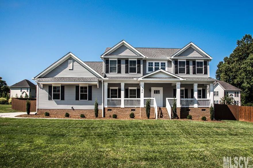 Move right into this Maple Place 4 BR home. Incredible kitchen that will inspire you to cook! 2-story foyer, home office & formal dining room. The kitchen features coffered ceiling, brick archway, stainless appliances, granite counters & opens to den featuring fireplace & also from kitchen access the fenced, level yard that boasts a covered porch & outdoor kitchen. Second level has a large MBR suite w/vaulted ceiling, large walk-in closet, private bath  w/tiled shower & corner tub. Three add'l bedrooms & a full bath complete this floor. Great location! Bring your rocking chairs & enjoy!