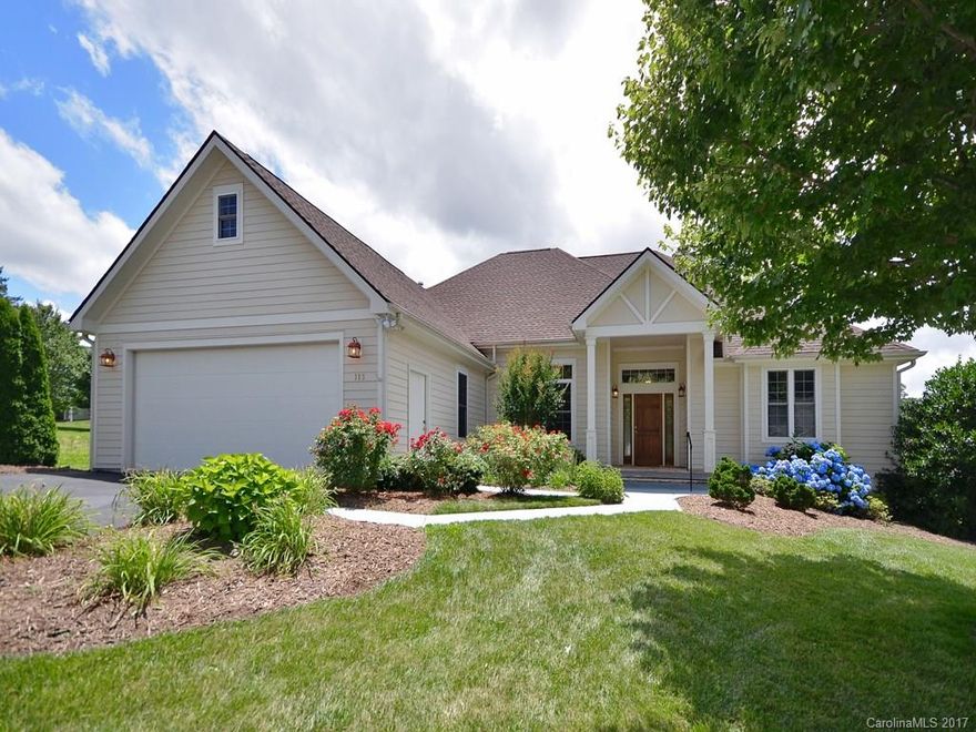 Expanded Meadow Manor home in Dunroy on Rutledge! Ideal one level living that features a great room  with 11' ceiling, crown molding, FP with built-in bookcases & cabinets, kitchen w/ granite counters,upgraded cabinets & bay breakfast nook, spacious master suite & large deck for outdoor living! New roof 2014.