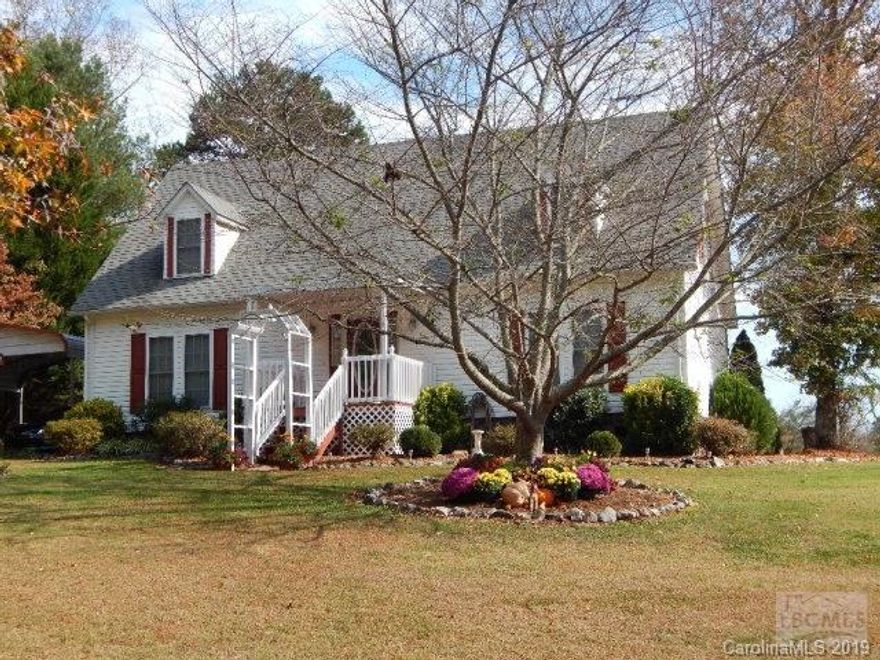 Gorgeous 1.5 Story Cape Cod 3Br/2.5Ba home on almost five landscaped Park-like private acres. Long range Mtn views of Table Rock, A walking trail and stream complete this quiet Piece of Heaven setting minutes to town. Bring your horses, pets and all your recreational toys. With three large Outbldgs, rolling pasture, garden space and outside living covered deck, there is plenty of room for any family gatherings. Home features over 2000 Sqft of a spacious easy flow floorplan. Newer counter tops, flooring and all appliances included with this entertaining kitchen. True Master Bedroom on the main with Dbl vanity, shower & separate garden tub. WIC. laundry & Half bath on main. Extra Lg Family/Living room area. Upper level features two generous Bedrooms with 2nd full Bath, extensive dressing and closet area. Truly is a home prettier in person. A must see to appreciate the WOW this home offers.