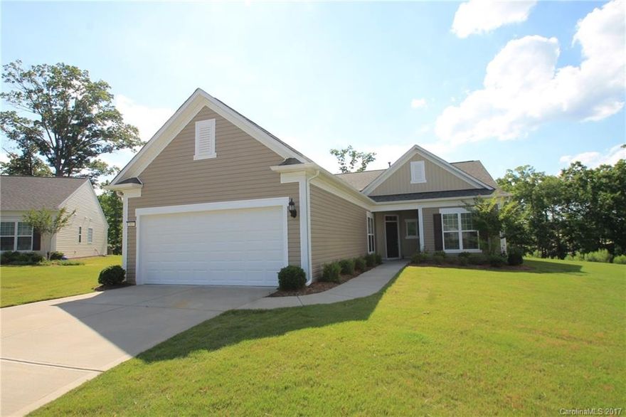 This Surrey Crest is an elegant home nestled on a cul-de-sac with AMAZING SUNSET VIEWS.  Kitchen w/ Granite, Storage Roll-Outs, Pantry, Island, & Nook. Sunroom opens to Screened Porch & Paver Patio w/Peaceful, Wooded & Golf Course Views! Master Suite w/ Large Custom Walk-In Closet, Plus Attached Bath w/Dual Sinks, Tile Shower, & Garden Tub. Office Adds Flexible Living Space. Laundry/Mud Room w/Floor to Ceiling Cabinetry opens to 4’ Extended Garage. In-Ground Irrigation System. Age 55+ Community.