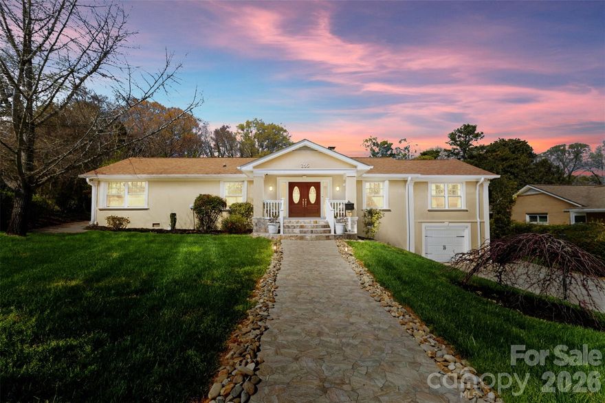 Over $500,000 invested in the complete renovation of this beautifully updated ranch offering approximately 2,240 square feet of main-level living and three fully renovated bathrooms — a rare combination for homes of this size and era.

The renovated kitchen anchors the home and is complemented by updated flooring, newer windows, and major system improvements including roof and HVAC, creating a move-in ready living experience.

The layout provides comfortable single-level living with additional finished recreation space ideal for a home office, media room, or flexible living area.

Outdoor living is highlighted by a beautifully landscaped backyard featuring a pond and waterfall ecosystem that creates a peaceful setting with the relaxing sound of moving water.

The level of renovation investment and improvements would be difficult to replicate at current construction and remodeling costs. Fireplace and chimney sold as is. No known problems (was inspected at purchase)