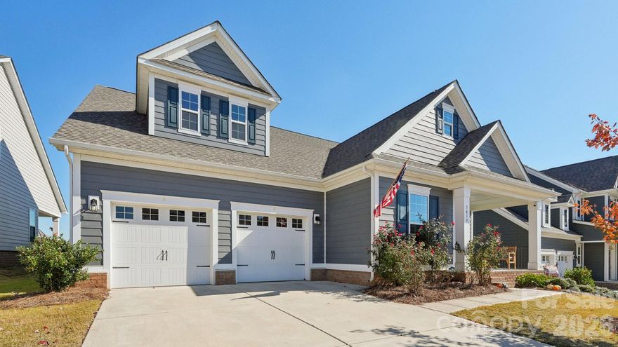 Welcome to this impeccably maintained and beautifully designed 4-bedroom home with a private office, offering refined
living spaces and exceptional outdoor serenity — complete with stunning design choices and upgrades throughout. Inside,
an open floor plan creates a seamless flow between the main living areas, highlighted by soaring tray ceilings, rich crown
molding, wainscoting, upgraded casings, and modern hardwood floors. The cozy fireplace anchors the living room, situated
beside the casual dining area and offering peaceful views of the backyard. The gourmet kitchen is a chef’s dream, featuring
granite countertops, 48" soft-close cabinetry, a gas cooktop, expansive island, designer pendant lighting, butler’s pantry,
and a custom walk-in pantry with specialized shelving. A stunning formal dining room completes the main level. The
primary suite and an additional main-floor bedroom with a full bath provide convenience and flexibility for guests or
multigenerational living. The luxurious primary retreat offers spa-like comfort with a dual-head walk-in shower with
seating, dual marble-topped vanities, and premium finishes. Upstairs, you’ll find two generously sized bedrooms, a full
bath, an oversized loft, and a bonus room — ideal for a second office, media room, or even a potential fifth bedroom.
Outdoor living shines with a serene covered porch overlooking professionally designed landscaping and a beautiful patio.
The fully fenced yard offers privacy and security, while upgraded smart-home technology brings everyday convenience to
life. This home blends luxury, functionality, and comfort in a tranquil setting that feels like your own private oasis. Located
in the heart of Millbridge, residents enjoy award-winning, resort-style amenities including an incredible clubhouse with a
theater and staffed coffee bar, state-of-the-art fitness center, covered basketball court, tennis courts, and so much more.
Conveniently located just minutes from charming downtown Waxhaw.