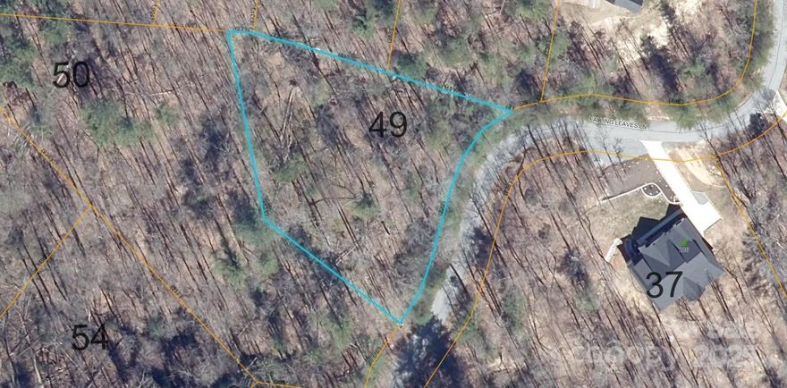 This .82 -acre lot is located in the gated community of The Old Orchard, offering access to a clubhouse, pool, and additional community amenities. The community is conveniently situated between Hendersonville and Lake Lure/Chimney Rock and also provides access to Asheville, approximately 40 minutes away. Buyers are encouraged to consider the adjoining lot 50 as well.  The combination of these two properties would create a large private estate inside this luxury community.