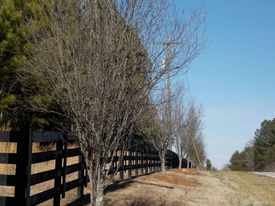 Be a part of Olde York Farms! Beautiful lot is lined across the front with black 4-board black equestrian style fence and Purple Plum trees. Enjoy quiet county living yet minutes from Historic York and Lake Wylie.  Several very nice build-sites are located on the land. Property is very private and offers the buyer plenty of nature and wildlife. 5 +/- acres to build your dream home on! bring your builder and walk the lot.