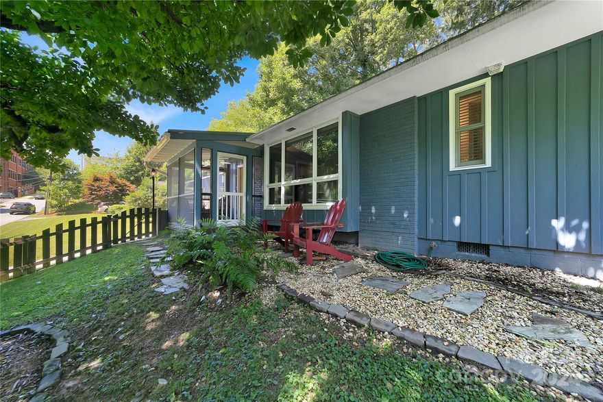 Discover the allure of this 1950s gem, nestled just one block away from Brevard’s vibrant main street. Solid hardwood floors and tile create a warm ambiance, while an updated kitchen and bath offer modern comfort. Need flexibility? Additional rooms can serve as an office, cozy reading nooks, or even a bunk room. But here’s the exciting part: it’s zoned for short-term vacation rentals! Imagine owning a home that not only provides a cozy retreat, but also generates income through vacation stays. Whether you seek convenience or investment potential, 81 N Johnson Street delivers both.