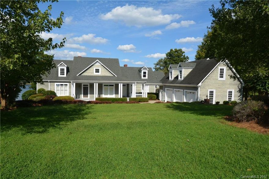 Open water views on Lake Wylie - if you've been waiting for it, this is it! Gorgeous views from almost every room on the main level. Ranch style home with partially finished basement, double tiered deck overlooking pool and dock on Lake Wylie. Sonny Collins construction says it all! Amazing finished throughout! You'll need to do a few things to make it complete, but you can't beat location!