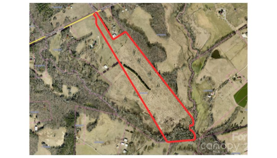 Welcome to Rancho del Cielo! This 50-acre farm is ready for horses or cattle. Located in the McConnells community, this farm is almost all fenced pasture with frontage on Love Creek and South Fork Fishing Creek. There are several hilltop home sites and plenty of room for barns and an arena. The farm is only 10 miles from Rock Hill and 42 miles from Charlotte, North Carolina. You have country living but only a short drive to doctors, shopping, entertainment, and dining. Charming area with other neighboring horse farms, cultivated fields, and Historic Brattonsville just down the road. This property is being subdivided from a larger farm. More acreage available up to 76.9 acres.