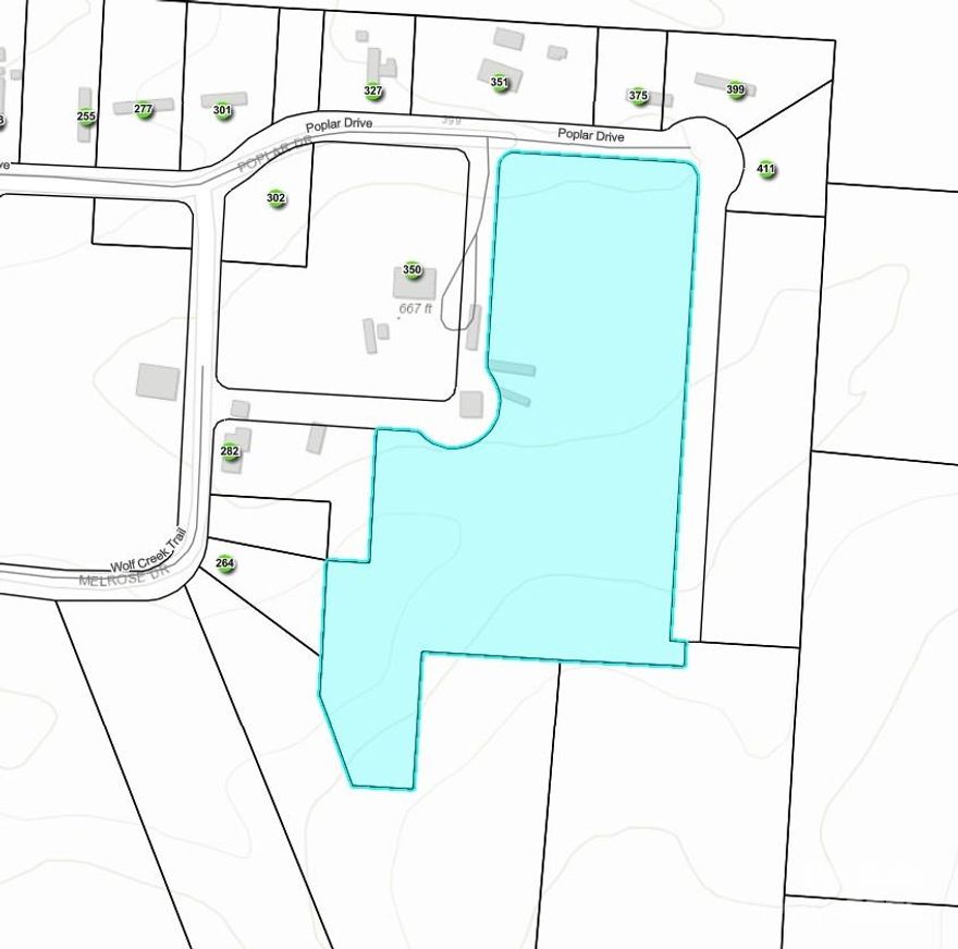 Two Wooded Lots in the Mountains – Endless Possibilities! Nestled in the heart of nature, these two adjoining lots offer a total of 7.24 acres of serene mountain land. Whether you're looking to build your dream getaway cabin, create a private retreat, or explore development opportunities for multiple homes, this property is full of potential. Expansive Space: A combined 7.24 acres provides ample room for your vision. Development Potential: Perfect for building one or more homes in a peaceful, wooded setting. Utilities: Water is available at the street for added convenience. Breathtaking Views: Experience the beauty of nature year-round, with lush greenery, local wildlife, and crisp mountain air. A rare opportunity to own a slice of tranquility with endless possibilities. Don’t miss out! Would you like any additional highlights or adjustments? I can help refine it further.
APN(S) & ACRES:
09-009-B-004-0006-0-0-0 — 5.56 acres
09-009-B-003-0003-0-0-0 — 1.68 acres