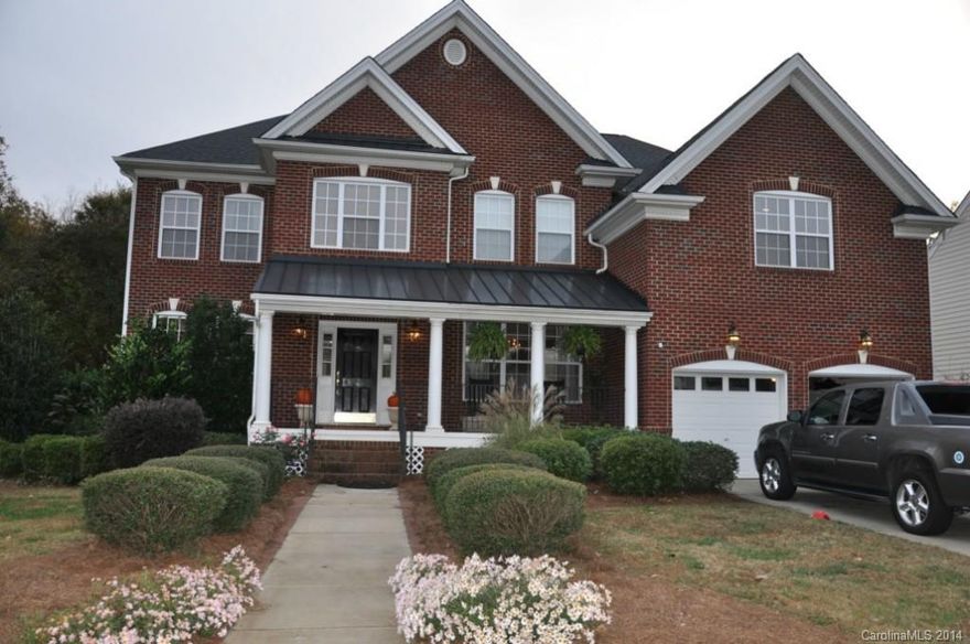 Stunning Dream home W/ all updates you can desire. 3 levels of comfort & Luxury. Picture frame molding through 1st floor, State-of-the-art kitchen W/ granite counter tops, island, breakfast bar, double oven, wet bar, wine cooler, SS appliances, Family room W/ fireplace, Media room, Huge loft, Cherry hardwood floors throughout, Storage shed, Custom outdoor fireplace perfect for entertaining family & friends, community Club House, Playground, Pool, Rec. area, Tennis courts & Walking Trails.