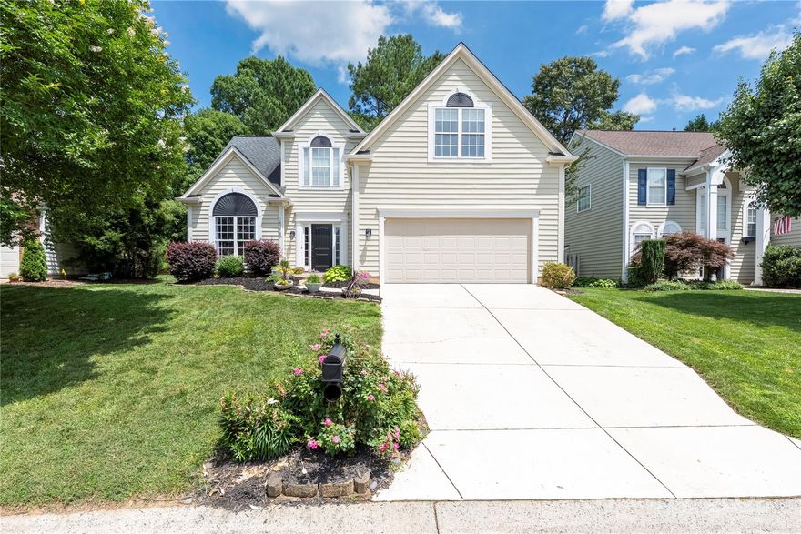 Welcome to 14218 Springsure Court—where comfort, charm, and convenience come together in the heart of Huntersville! Tucked away on a quiet cul-de-sac in the sought-after Melbourne community, this beautiful home offers 3 spacious bedrooms, 2.5 baths, plus a bonus room, and an open layout perfect for everyday living and easy entertaining. You'll love the spacious kitchen, flowing seamlessly into the cozy living room with a fireplace. The oversized primary suite on main level offers a relaxing retreat with a walk-in closet and en-suite bath. Enjoy summer evenings on the back patio, complete with a fenced-in yard and mature trees for privacy. Community amenities include a pool, playground, and walking trails—all just minutes from shopping, dining, Birkdale Village, and Lake Norman. Don't miss your chance to live in one of Huntersville's most desirable neighborhoods!