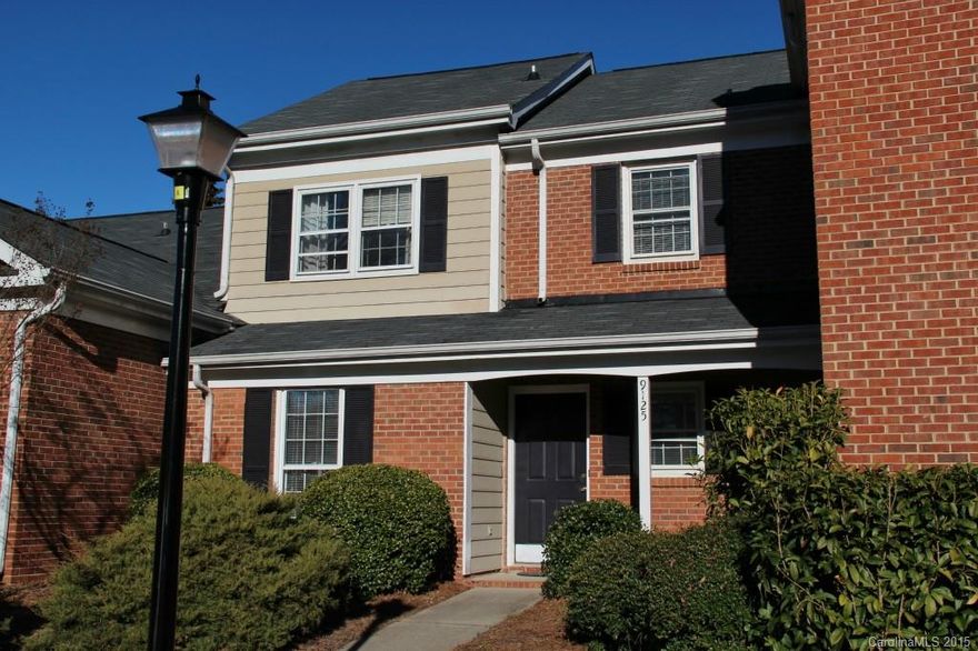 Great location close to Southpark & Ballantyne & just minutes from uptown Charlotte.  This 2 bedroom unit will satisfy the most discerning tenant - everything has been updated with new appliances, fixtures, painting and all 3 bathrooms have been remodeled.  Move fast because this one won't last long on the market!  And this unit has one of the only all brick enclosed patio's in Park Walk! No pets. No smoking please.