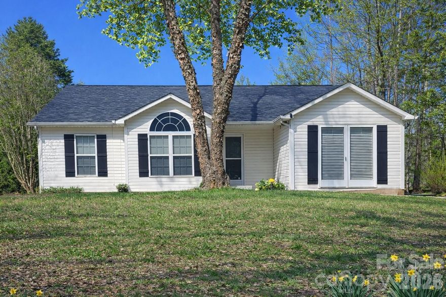 Enjoy effortless one-level living in this beautifully designed 3-bedroom, 2-bath home set on a spacious .53-acre lot w/ no HOA. The open floor plan creates a seamless flow between the inviting living area & a chef-inspired kitchen perfect for both everyday living & entertaining. A converted garage adds valuable flex space, ideal for a home office, gym, playroom, formal dining area or additional living area to suit your lifestyle. Step outside to a generous backyard w/ endless possibilities for outdoor gatherings, gardening, or recreation. Recent updates include a new roof (approx. 2024) & a hot water tank replaced in May 2023, offering added peace of mind. Nestled in the sought-after Wilshire neighborhood in Troutman, this home offers a peaceful setting w/ convenient access to schools, parks, shopping, & dining. A true must-see!