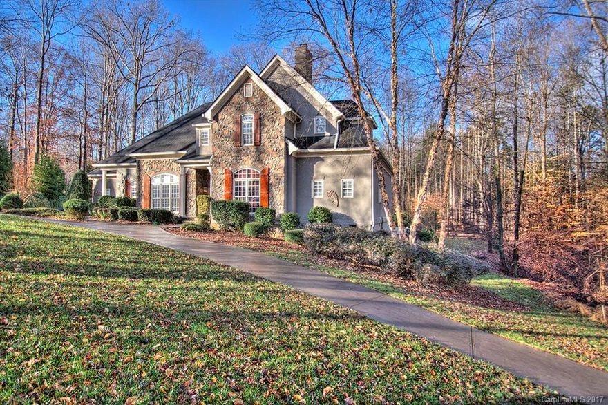 Impressive Oak Brook Estates home, almost 1.5 acres in established neighborhood. Popular open floor plan, gourmet kitchen W/granite counter tops. SS appliances, VIKING refrigerator, custom chandelier in dinning room convey. Master on main. Secret work room built into a 2nd floor closet. 3 rock fireplaces & mahogany woodworking.  Finished walk-out basement W/recreation & living area. Concrete pool. Garage with auto/motorcycle shop. Completely re-painted throughout with refinished hardwood floors.
