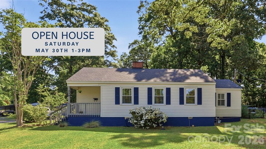 This charming 3-bedroom, 1.5-bathroom home sits on an incredible 0.65-acre lot right in the heart of Fort Mill, just a short walk from downtown. The home is filled with natural light and features an updated kitchen with a gas range and stainless steel appliances, plus a freshly updated laundry room and full bath. The big maintenance items are already done, including a new tankless water heater in 2024, and a brand-new HVAC system and ductwork replaced in 2025. Outside, the massive, fenced backyard is a rare find for the area, offering endless possibilities in a truly fantastic location.