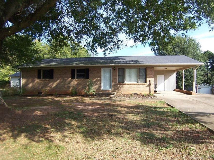 Cute ranch with recent updates. Hardwood floors in living room and bedrooms. Spacious deck with seating. Detached 16x20 shop plus additional storage building.