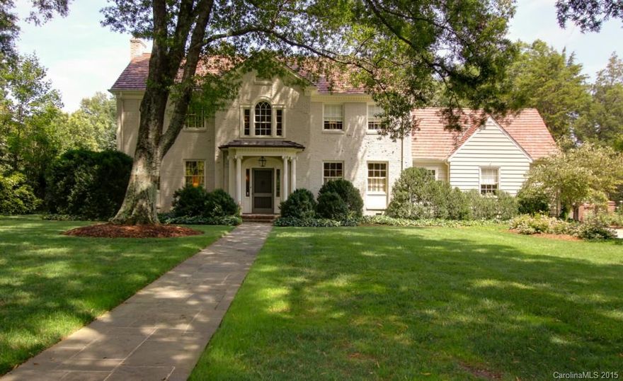 5 Br 4 Ba Gorgeous Eastover home situated on a beautiful, flat lot on one of the neighborhood's best streets. Wonderful family home w/great entertaining spaces! Main floor features gracious living rm w/fireplace, grand dining rm, large kitchen w/breakfast area open to family den w/fireplace. Beautiful covered stone porch & terrace that is perfect for entertaining. Upper floor features large master suite w/spa like master bath, 4 add'l generous sized bedrooms, 3 baths and laundry.