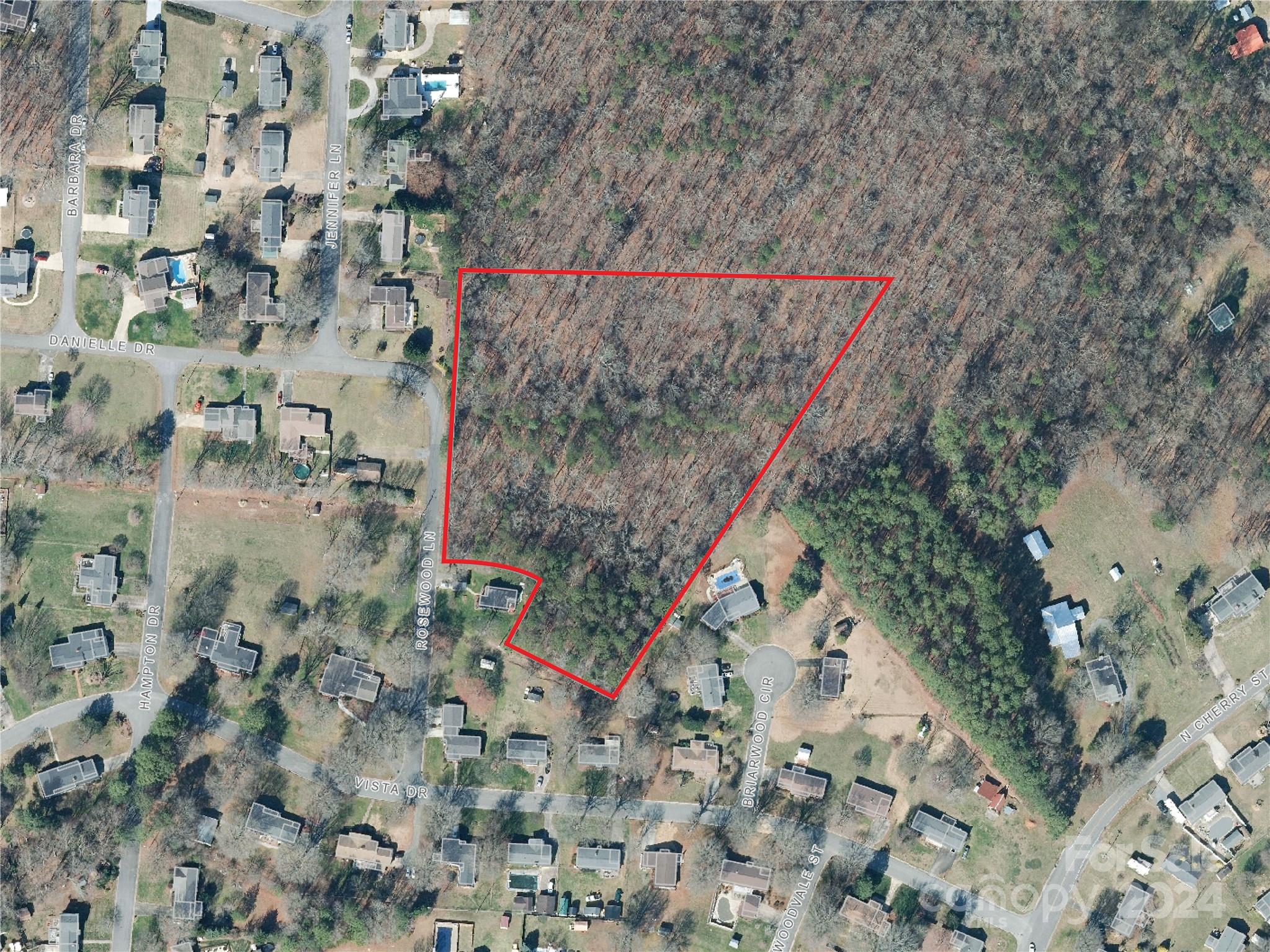 5.68 acres Rosewood Lane