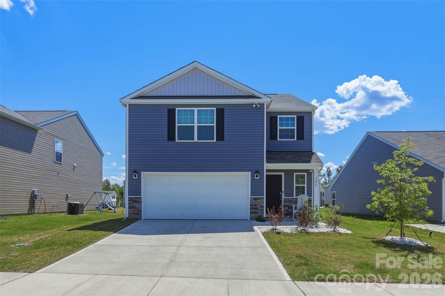 $5,000 buyer credit- for interest rate buy down or closing cost assistance
Better than new and move-in ready! This 2025-built home in the Woodhaven neighborhood stands out with thoughtful upgrades you won’t find in other homes still under construction.

From the moment you step inside, you’ll notice the attention to detail—board-and-batten trim in the foyer, beadboard in the powder room, and custom wooden pantry shelving that adds both style and function. The open-concept main level is bright and welcoming, centered around a beautiful kitchen with quartz countertops, stainless steel appliances, and easy flow into the living and dining areas—perfect for everyday living and entertaining.

Step outside and enjoy one of this home’s biggest highlights: a large screened-in porch overlooking a fully fenced backyard with a vinyl privacy fence and extended concrete patio—ideal for relaxing!

Upstairs, all three bedrooms feature walk-in closets, offering abundant storage. The spacious primary suite includes a walk-in shower and a raised dual-sink vanity. The home's additional highlights include a walk-in storage closet and two linen closets—no shortage of space here. Washer, dryer, and refrigerator are included, making this home truly move-in ready.

Built with Connected Smart Home technology, this home blends modern convenience with comfort. The Woodhaven community offers a neighborhood pool with cabana, sidewalks, playground, and pocket parks—designed for easy living and connection.

Conveniently located just 1 mile from Chester Nature Park, 2 miles from Walmart, and 3 miles from Chester Public Golf Course, this home offers the perfect balance of peaceful living and everyday accessibility.

If you’re looking for a newer home with upgrades already done, outdoor space already finished, and no waiting on construction—this one is a must-see.
