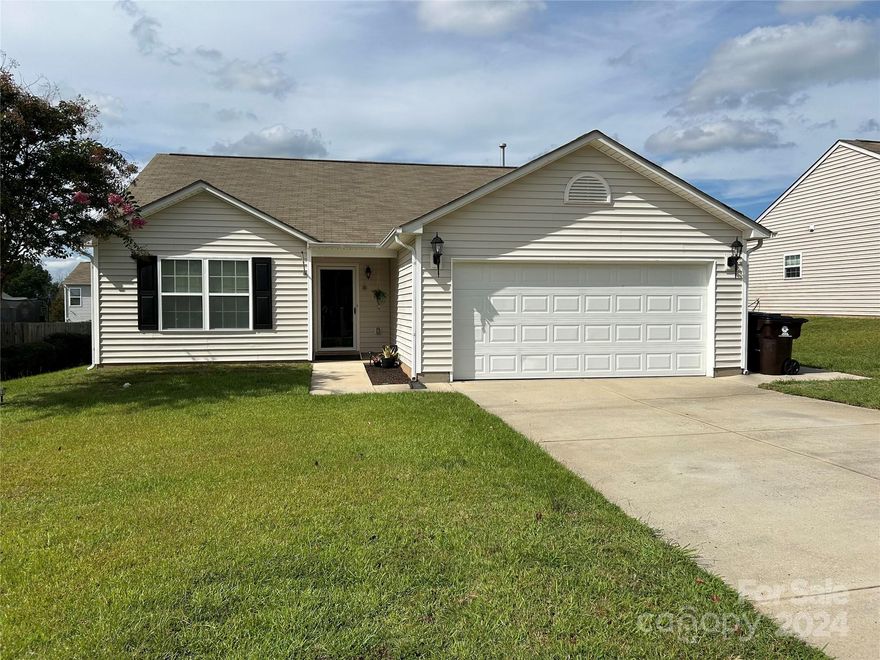 Nestled in a tranquil neighborhood, this gem is the perfect blend of comfort and convenience. Inviting curb appeal of this well-maintained property. Spacious layout that exudes warmth and charm. The open-concept living area is perfect for both relaxing and entertaining, with natural light that creates a bright and airy atmosphere. The kitchen boasts sleek appliances and plenty of counter space, making it a joy to cook and gather with loved ones. The master bedroom offers a peaceful retreat with its generous size and en-suite bathroom with grab bars. buyer agent to verify information. Seller occupied **