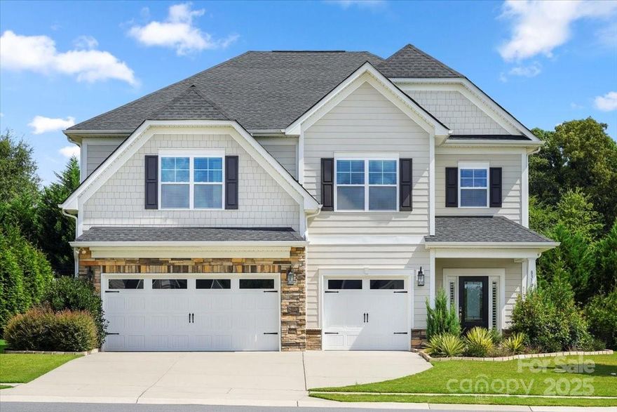 ** CAN'T BEAT THIS ONE ANYWHERE!! ** Gorgeous!! 3 Car Garage!! 5-bed, 4-bath, Open Game room upstairs. Home near the SC/NC border offers AMAZING location! No other home in this area offers as much as this one does. As you enter the home is turn key reflecting as New Construction! Kept in utmost conditions for the next homeowner. 

Enjoy a bright open layout, chef’s kitchen with quartz countertops & gas cooktop, and a private backyard with covered patio perfect for entertaining. Main-level guest suite, spacious primary upstairs and, ample parking space. Located minutes from Ballantyne’s premier shops & dining with community pool and clubhouse access.
COSTCO 10 MIN DRIVE **GRAND OPENING - OCTOBER 31TH