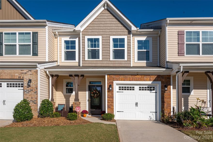 Carefree townhome living with the spaciousness of a single family home in sought after Steele Creek. Upon entering, you'll be greeted by a light-filled, freshly painted, open living space, perfect for entertaining or just relaxing. The kitchen features a huge island, ample counter space and tons of storage. Upgraded lighting adds a touch of elegance and style. The primary bedroom with private ensuite and huge walk-in closet is the ideal retreat after a long day. The two additional bedrooms are generous and share a full bath. The upstairs loft area is the perfect spot for your home office or playroom, and the huge laundry/utility room makes everyday tasks a breeze. The covered rear patio is a great spot to take advantage of the outdoors. Savannah residents enjoy a neighborhood pool, clubhouse, exercise room and access to nearby shopping, restaurants and major thoroughfares. This home qualifies for special financing with rates .75% to 1% lower than current market for eligible buyers.