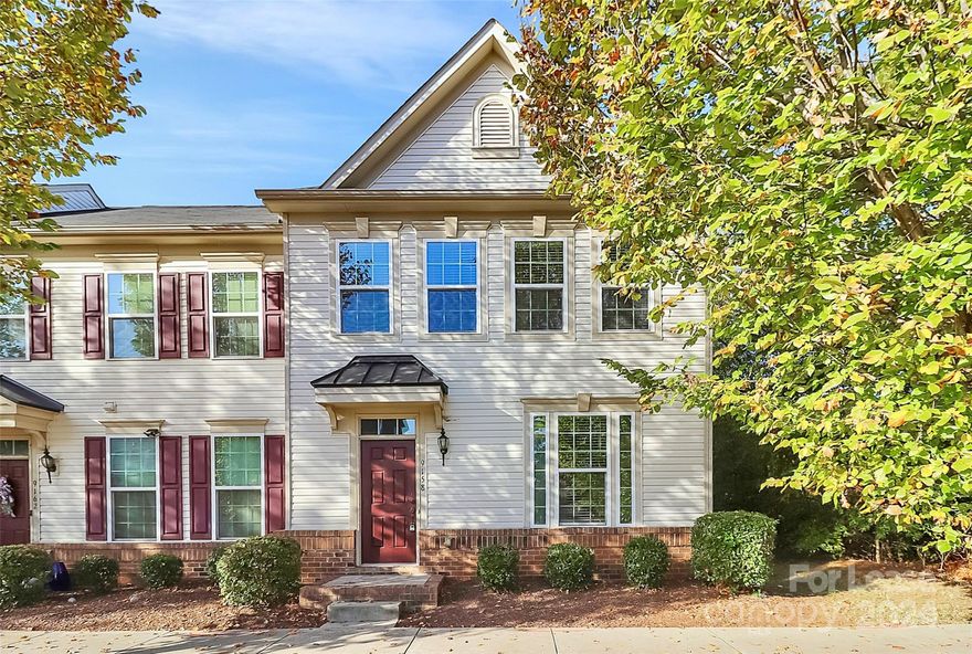 Stunning 3-bedroom end unit townhome in the desirable Ayrsley and Steele Creek area! This home boasts an open floor plan and is conveniently located near I-485, offers a community pool. 
Enjoy a plethora of shopping, dining, and entertainment options in Ayrsley, including a bowling alley and movie theater. Quick access to the airport and uptown Charlotte makes this location ideal. 
As a corner unit, this townhome offers enhanced privacy, abundant natural light, and expansive views. The kitchen features granite countertops and hardwood floors. Landscaping is included and maintained by the HOA.  PLEASE NOTE: WE DO NOT ADVERTISE ON FACEBOOK MARKETPLACE.