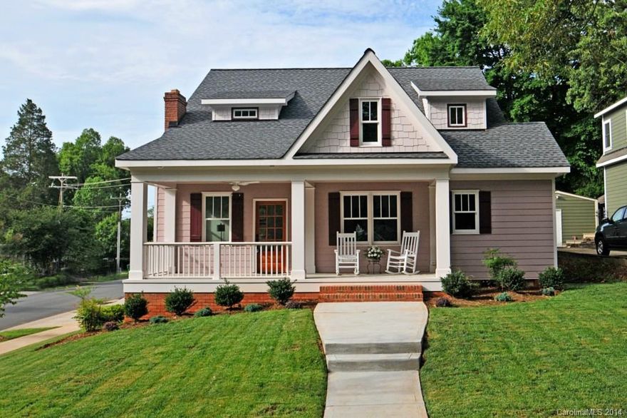 Located in desirable Dilworth, this home is completely renovated, taken down to the studs. The well-designed, open/airy floor plan offers all the features of a new home, but remains true to the bungalow charm. Most of the original hardwoods on main floor were preserved.  Upgrades include new electrical and plumbing, HVAC, windows, kitchen, baths, raised ceilings, custom moldings, 2 porches, walk-in closets, masterbed down & much more. A must see! Also, lot is large enough to build a garage.