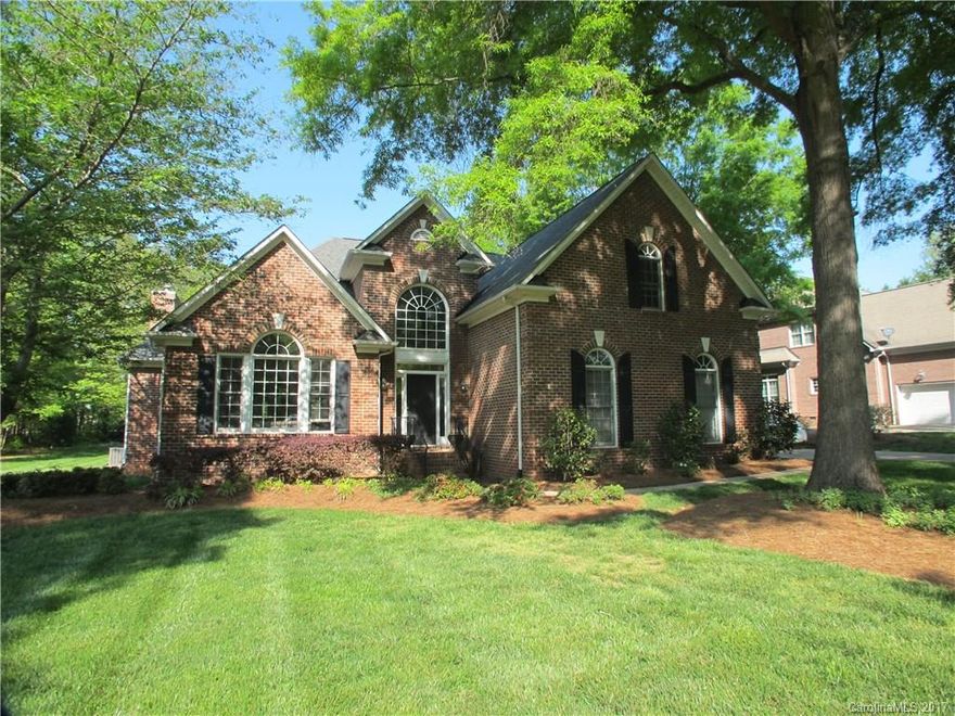 Gorgous full brick 4 bedroom 3.5 bath home featuring master on the main. Home sits on private .918 acre lot. New roof intalled in 2014, HVAC  in 2013, Well pump in 2012. Large formal living and dining rooms, updated kitchen with granite counters. Gleaming hardwood floors on main level. Master bedroom has direct access to deck and master bath has whirlpool tub. Very private backyard has raised brick patio and large step down cement patio.