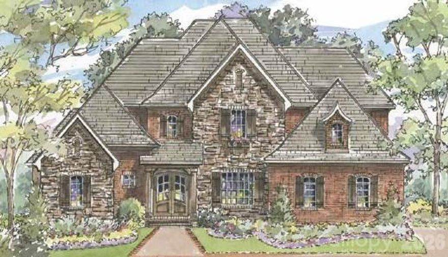 TO-BE-BUILT custom home by award-winning AR Homes by Arthur Rutenberg.  7316 Barrington Ridge is a private, .82-acre homesite - one of the largest in prestigious Longbrooke, an established, gated community that features Old World, European-inspired estates, and is home to some of the Charlotte area’s most stunning residences. This custom home by AR Homes is a thoughtfully designed 1.5-story/basement floorplan offering over 6200 square feet of luxurious living with exceptional functionality. This spacious floor plan features 6 bedrooms, 6 full baths, 1 half bath, private den, formal dining area, bonus room, customizable finished basement space and a 3-car garage. The open-concept layout provides seamless flow between the main living spaces, creating an ideal setting for both everyday living and entertaining. Designer finishes throughout the home enhance its upscale appeal, while standout features such as a wet bar and AR Homes’ signature hidden pantry add both style and convenience. A covered rear porch extends the living space outdoors, perfect for relaxing or hosting guests. Combining elegance, comfort, and innovative design, the home delivers a refined living experience tailored for modern lifestyles while embracing Old World charm. 
This is a proposed home and can be fully customized - or you can work with the AR Homes team to design a floorplan that fits your needs. Longbrooke offers a serene setting with prime proximity to brand new shopping and dining, and highly rated schools.  Schedule an appointment to tour beautiful Longbrooke or meet with the AR Homes team!