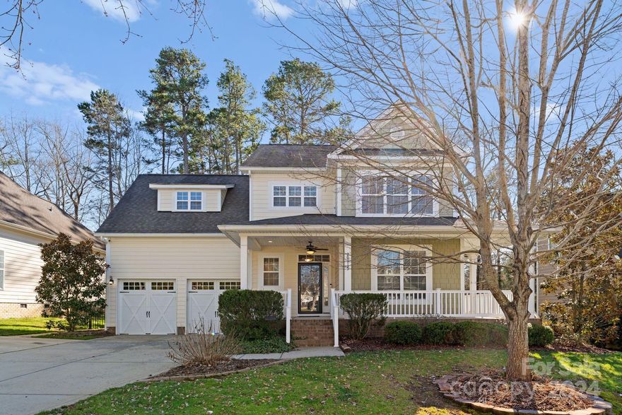 Move-in Ready Home in Davidson's Charming Bradford Neighborhood  / Welcoming Wrap-around Front Porch / Fresh Paint Throughout / Eat-in Kitchen with Granite Countertops, SS Appliances, Gas Stove, and Breakfast Bar Seating / Light-filled Great Room with Cozy Gas Fireplace / Formal Dining Room with French Doors that Open to the Covered Porch / Private Office on Main-Level / Beautiful New LVP Flooring on 2nd & 3rd Level / Spacious Primary Suite with a Walk-in Closet, Dual Sinks, and Separate Soaking Tub / 3 Generously Sized Secondary Bedrooms / Large Bonus Room on the 3rd Floor / Relaxing Deck Overlooking the Fenced Backyard / 2 Car Garage / Neighborhood Playground and Walking Trails / Very Close to River Run Country Club and Historic Downtown Davidson