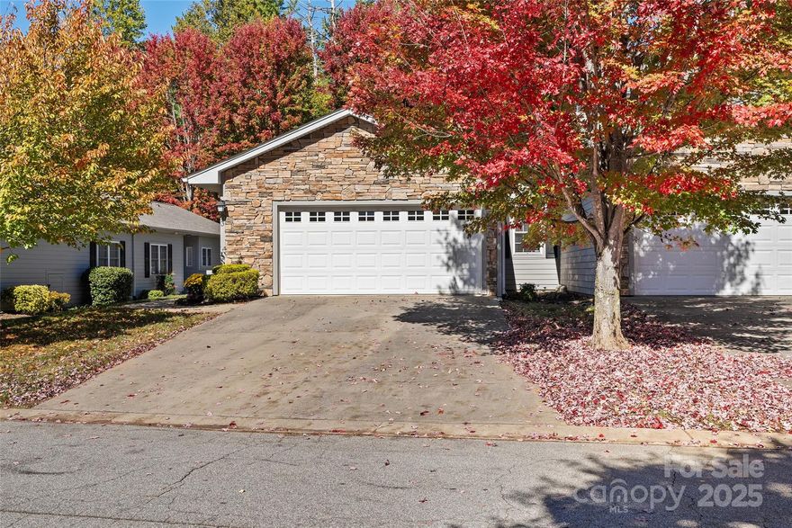 Sought-After South Asheville Townhome - One-Level Living, Move-In Ready and only minutes to downtown Asheville, the Biltmore House and the Blue Ridge Parkway!

Discover the perfect blend of comfort, convenience, and low-maintenance living in this beautifully maintained 3-bedroom, 2-bath townhome in a quiet, welcoming community. Enjoy true lock-and-leave ease, ideal for those who travel or want more time to enjoy life instead of yard work. The HOA covers exterior maintenance, roof, and lawn care. The roof is brand new, adding lasting peace of mind. The exterior is scheduled to be painted soon.

The common areas and spaces in this community offer places to relax, socialize, host outdoor social events, picnics and horseshoe games. The dead-end/cul-de-sac street adds to the quite neighborhood living at Royal Pines Village.

This spacious home offers a bright, open floor plan and a thoughtful single-level design. Beautiful hardwood floors, freshly painted, and new carpeting give the home a warm, inviting feel. Additional updates include a refreshed garage epoxy floor and professional pressure washing, making it truly move-in ready.

Located just minutes from Biltmore Park Town Center, Airport Road, and all the shopping, dining, and entertainment South Asheville has to offer, this home combines quiet neighborhood living with unbeatable convenience. Perfect as a primary residence or easy-care second home.

Opportunities like this in such a prime location are rare. Schedule your showing today and see why this home is a true standout!