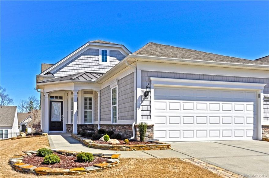 Beautifully appointed Home in desirable Sun City Comm. PLANTATION SHUTTERS; IRRIGATION; BUILT IN'S IN OFFICE WITH CLOSET; WATER FILTRATION SYSTEM; GARAGE CABINETRY & EPOXY flooring. Recently painted the entire home and provided all new landscaping. This home has all the EXTRAS that you expect (Granite countertops; Tile BS) & much more. PLUS one of the most desirable 2BR+Office Floor plans on wider than expected lot. Extended Hardwoods and Tile in Wet areas. Washer/Dryer & Ref. included.