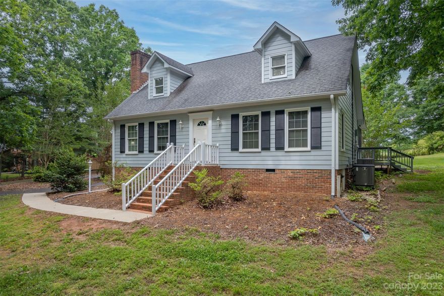 This classic charmer is a hidden gem! Located in the sweet town of Bostic and less than 5 miles from downtown Forest City. The property includes 3 parcels of land totaling 3.9 acres. The glassed-in patio and a screened-in porch are perfect for those that enjoy outdoor space. The formal dining room and living room offer a bright & airy atmosphere with abundant natural lighting. The kitchen is spacious with custom-built cabinetry. The primary bedroom has 2 closets and an ensuite. Upstairs has two spacious bedrooms with a full bath. The 12X20 storage building with power is a nice bonus. The land is perfect for horses, farm animals, a garden or just enjoying the quiet nights and privacy.