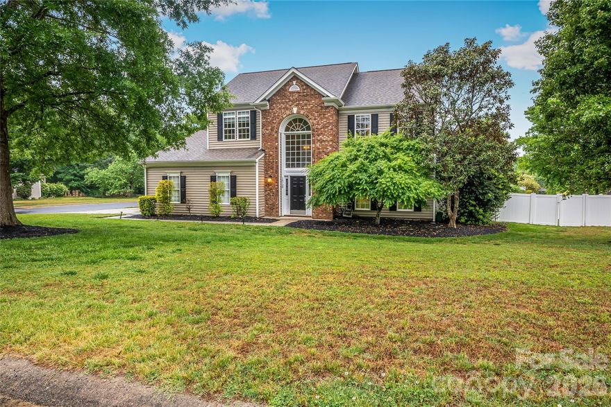 Beautifully maintained 4-bedroom home in the highly sought-after Ballantyne area, offering the perfect blend of comfort, style, and convenience. This light-filled, open and airy home features a spacious eat-in kitchen with stunning quartz countertops, a gorgeous tile backsplash, and seamless flow into the main living areas—ideal for both everyday living and entertaining.

Enjoy the elegance of no carpet throughout, along with a formal dining room and a versatile formal living room currently used as a home office. The updated primary suite boasts a luxurious bath with a garden tub, separate shower, and a generous walk-in closet.

Step outside to a large entertainer’s patio overlooking a fenced rear yard with mature landscaping, providing both privacy and a perfect setting for gatherings. A side-load 2-car garage adds to the home’s curb appeal and functionality.

Energy-efficient upgrades include a tankless water heater and solar panels, offering long-term savings and modern sustainability.

Conveniently located just minutes from I-485, shopping, dining, and all that the Ballantyne area has to offer, including The Bowl at Ballantyne. Zoned for Ballantyne Ridge High School.

This home truly has it all—space, updates, efficiency, and an unbeatable location!