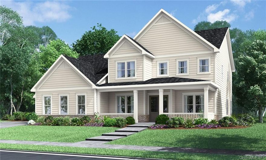 The Aurora plan features a luxurious main level owner's suite w/ a separate sitting area. A formal dining room, first-floor guest suite, gourmet kitchen, and large gathering room makes entertaining a delight! Enjoy evenings on the covered porch, with gas outdoor fireplace! Many upgrades throughout!