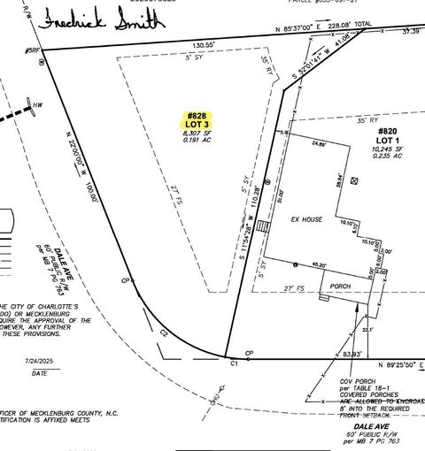 826 Dale Avenue Charlotte NC 28216