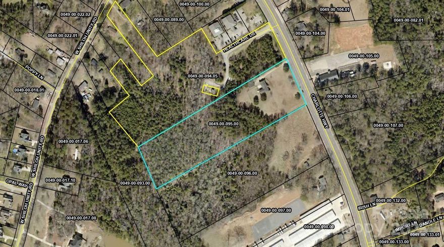 Exceptional development opportunity on Lancaster County’s busiest & fastest-growing corridor—Charlotte Hwy/Hwy 521—connecting South Carolina & North Carolina. This prime  site comprises of two parcels (8.88 Acres & 6.67 Acres) w/ a total of 463 feet of road frontage. Positioned directly beside Lancaster Medical Park & surrounded by multiple new residential communities.  Zoned General Business, the property benefits from a high daily traffic count of 27,500 & is centrally located near major upcoming developments, including:  Lennar Homes’ Roselyn Community (1.3 miles away): A 1,475-acre active adult (55+) neighborhood w/ 1,800 home sites & a state-of-the-art athletic complex; DR Horton’s New Community (0.5 miles away): A 121-acre project featuring 300 home sites, & Future Residential Development: A 150-acre tract slated for new construction just east of the property.  Seller is open to Letters of Intent, Joint Ventures and may consider parcel splits and/or split front from the back.
