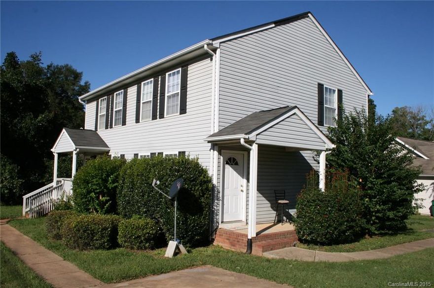 Fantastic Investor Opportunity!   Duplex with 2 BR's  & 1 1/2 BA in each unit.  Each unit has walkway leading to  covered entry.  Kitchen includes lots of cabinets & eat-in dining area.   Living room has lighted ceiling fan.  Home Warranty included.  Refrigerator to remain.  Each unit has Washer/Dryer hookups.  Both units currently tenant occupied.