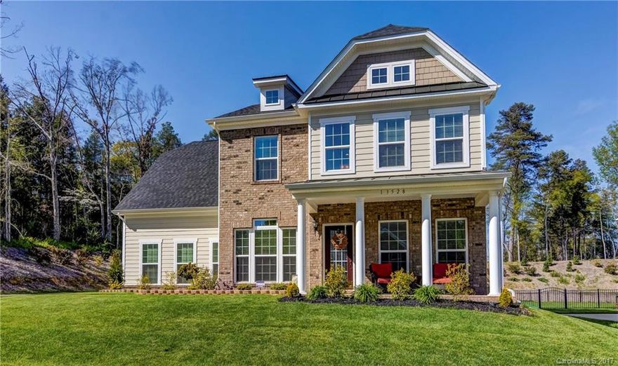 Immaculate home, privately tucked away at the end of a cul-de-sac; no homes on 2 sides. Hand-scraped, wood flooring sets the tone as you enter. Kitchen features white cabinets, granite, gas stove and stainless appl. Open family room. Master suite includes dual walk-in's, oversized shower, granite. Grand staircase w/iron balusters leads to 3 addl bedrooms and the bonus. Enjoy the massive, flat backyard w/6ft privacy fence and natural buffers from the patio or from the screened porch and hot tub.