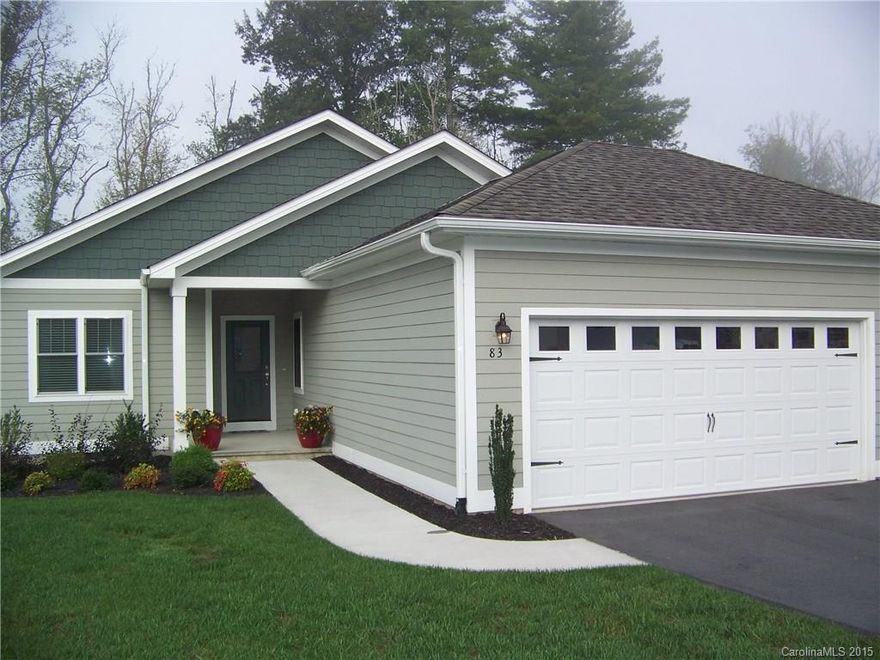 INSPIRING DESIGN ! This home has all the features for today's Lifestyle. Open floor plan features Hardwood & tile floors. The spacious living / dining area open to a wonderful kitchen. Breakfast nook features built in cabinets and lovely window seat.  A walk in pantry & laundry room . Your dining room opens to covered deck & fenced yard.  Split bedroom plan , large tiled baths & marble counter tops. Upgraded appliances in the kitchen as well as lighting. The over sized garage has workshop area.